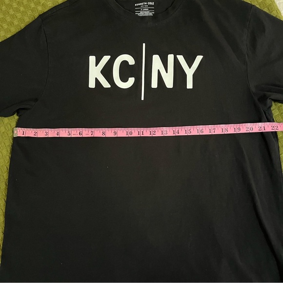 Kenneth Cole New York KC|NY Men’s Shirt T-Shirt Tee Short Sleeve Black White XL - Picture 8 of 10